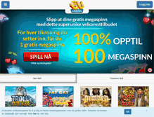 Tablet Screenshot of norwegian.eucasino-promo.com